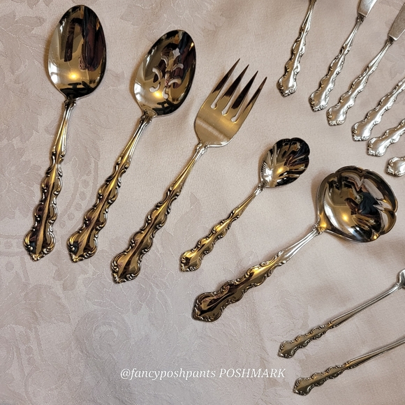 58pcs!ONEIDA Mozart stainless steel high quality extended luxury flatware set - Picture 8 of 17